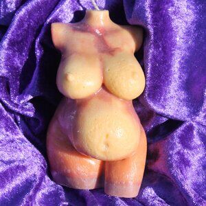 Handcrafted Female Form Candle